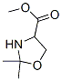 4-Oxazolidinecarboxylicacid,2,2-dimethyl-,methylester(9CI) 结构式