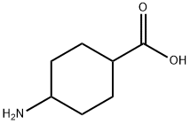 4-アミノシクロヘキサンカルボン酸 化学構造式