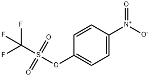 トリフルオロメタンスルホン酸4-ニトロフェニル 化学構造式