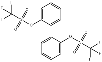 2,2'-双(三氟甲烷磺酰氧基)-1,1'-联苯,17763-95-0,结构式