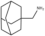 1-金刚烷甲胺,17768-41-1,结构式