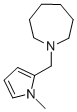 N-((1-METHYLPYRROL-2-YL)METHYL)HEXAMETHYLENEIMINE,177721-86-7,结构式