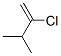 2-Chloro-3-methyl-1-butene,17773-64-7,结构式