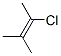 2-メチル-3-クロロ-2-ブテン 化学構造式