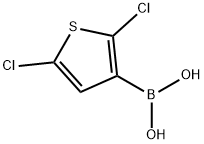 2,5-Dichlorothiophene-3-boronic acid Structure