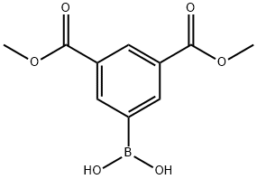 3,5-二甲氧羧基苯硼酸, 177735-55-6, 结构式
