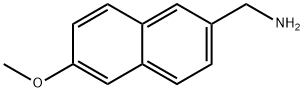 (6-メトキシ-2-ナフチル)メチルアミン 化学構造式