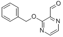 3-(BENZYLOXY)PYRAZINE-2-CARBALDEHYDE 结构式