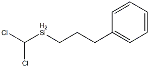 (3-苯丙基)甲基二氯硅烷, 17776-66-8, 结构式