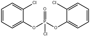 BIS(2-CHLOROPHENYL) PHOSPHOROCHLORIDATE Structure