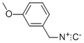 3-METHOXYBENZYLISOCYANIDE Struktur