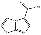 咪唑并[2,1-B]噻唑-5-甲酸,17782-81-9,结构式