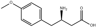 (R)-3-AMINO-4-(4-METHOXYPHENYL)BUTANOIC ACID Struktur