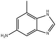 1H-Benzimidazol-5-amine, 7-methyl- (9CI)|4-甲基-1H-苯并[D]咪唑-6-胺