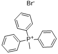 Methyltriphenylphosphonium bromide Struktur