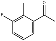3'-氟-2'-甲基乙酰苯 结构式