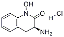 (S)-3-aMino-1-hydroxy-3,4-dihydroquinolin-2(1H)-one hydrochloride,177943-33-8,结构式