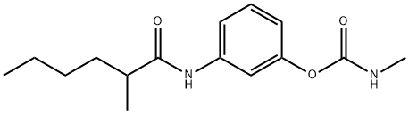 17795-81-2 N-Methylcarbamic acid 3-[(2-methylhexanoyl)amino]phenyl ester