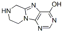 Pyrazino[1,2-e]purin-4-ol, 6,7,8,9-tetrahydro- (8CI) Struktur