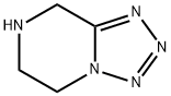 5,6,7,8-四氢四唑并[1,5-A]吡嗪 结构式