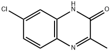 7-氯-3-甲基喹喔啉-2(1H)-酮, 17796-60-0, 结构式