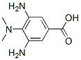 Benzoic acid, 3,5-diamino-4-(dimethylamino)- (9CI) Struktur