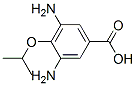 Benzoic acid, 3,5-diamino-4-(1-methylethoxy)- (9CI) Structure