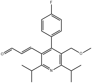 3-[4-(4-FLUOROPHENYL)-2,6-DIISOPROPYL-5-(METHOXYMETHYL)PYRIDIN-3-YL]ACRYLALDEHYDE|