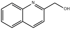 キノリン-2-メタノール 化学構造式