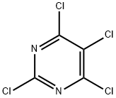 2,4,5,6-四氯嘧啶, 1780-40-1, 结构式