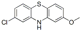 2-クロロ-8-メトキシ-10H-フェノチアジン 化学構造式