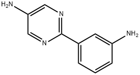 Pyrimidine, 5-amino-2-(m-aminophenyl)- (8CI),17802-58-3,结构式