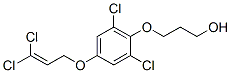 3(2,6-DICHLORO-4-(3,3-DICHLOROALLYLOXY)PHENOXY)PROPAN-1-OL, 178043-48-6, 结构式