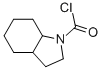 1H-Indole-1-carbonyl chloride, octahydro- (9CI) 结构式
