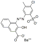 barium 4-[(4-chloro-5-methyl-2-sulphonatophenyl)azo]-3-hydroxy-2-naphthoate 