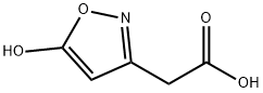 3-Isoxazoleacetic acid, 5-hydroxy- (9CI),178168-21-3,结构式