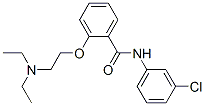 N-(3-Chlorophenyl)-2-[2-(diethylamino)ethoxy]benzamide 结构式