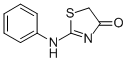 2-PHENYLAMINO-THIAZOL-4-ONE,17823-27-7,结构式