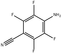 4-アミノ-2,3,5,6-テトラフルオロベンゾニトリル 化学構造式