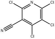 2,4,5,6-TETRACHLORO-NICOTINONITRILE Struktur