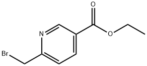 6-(溴甲基)吡啶-3-羧酸乙酯, 178264-57-8, 结构式