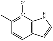 6-メチル-1H-ピロロ[2,3-B]ピリジン7-オキシド 化学構造式