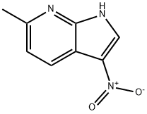1H-Pyrrolo[2,3-b]pyridine, 6-methyl-3-nitro- Structure