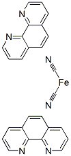 Dicyanobis(1,10-phenanthroline)iron(II) Structure