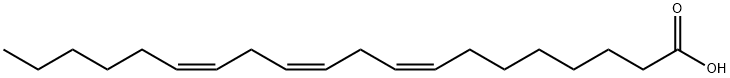 顺式-8，11，14-二十烷三烯酸甲酯,1783-84-2,结构式