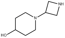 1-(3-AZETIDINYL)-4-PIPERIDINOL Structure