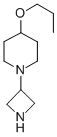 1-(3-AZETIDINYL)-4-PROPOXY-PIPERIDINE 化学構造式