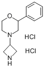 4-(3-AZETIDINYL)-2-PHENYL-MORPHOLINE DIHYDROCHLORIDE Struktur