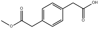 4-(メトキシメチル)フェニル酢酸メチル 化学構造式