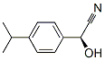 Benzeneacetonitrile, alpha-hydroxy-4-(1-methylethyl)-, (alphaS)- (9CI) 结构式